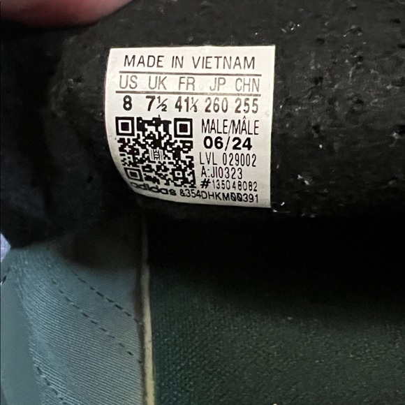 Adidas Original Gazelle Shoes size M8/W9.5 NWOT - Picture 13 of 13